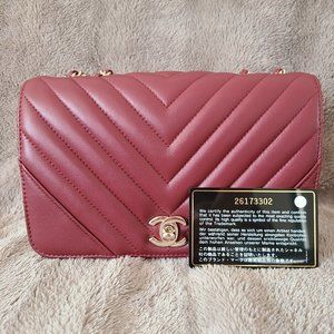 Authentic Chanel flap bag
